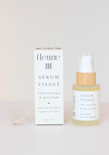 Sérum rose sauvage et géranium
