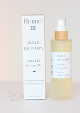 Huile de corps amande et vanille | multi-usage