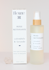 Huile nettoyante calendule et lavande