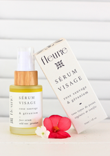 Sérum visage rose et géranium