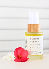 Sérum rose sauvage et géranium