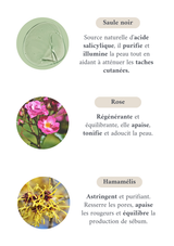 Tonique visage rose et hamamélis